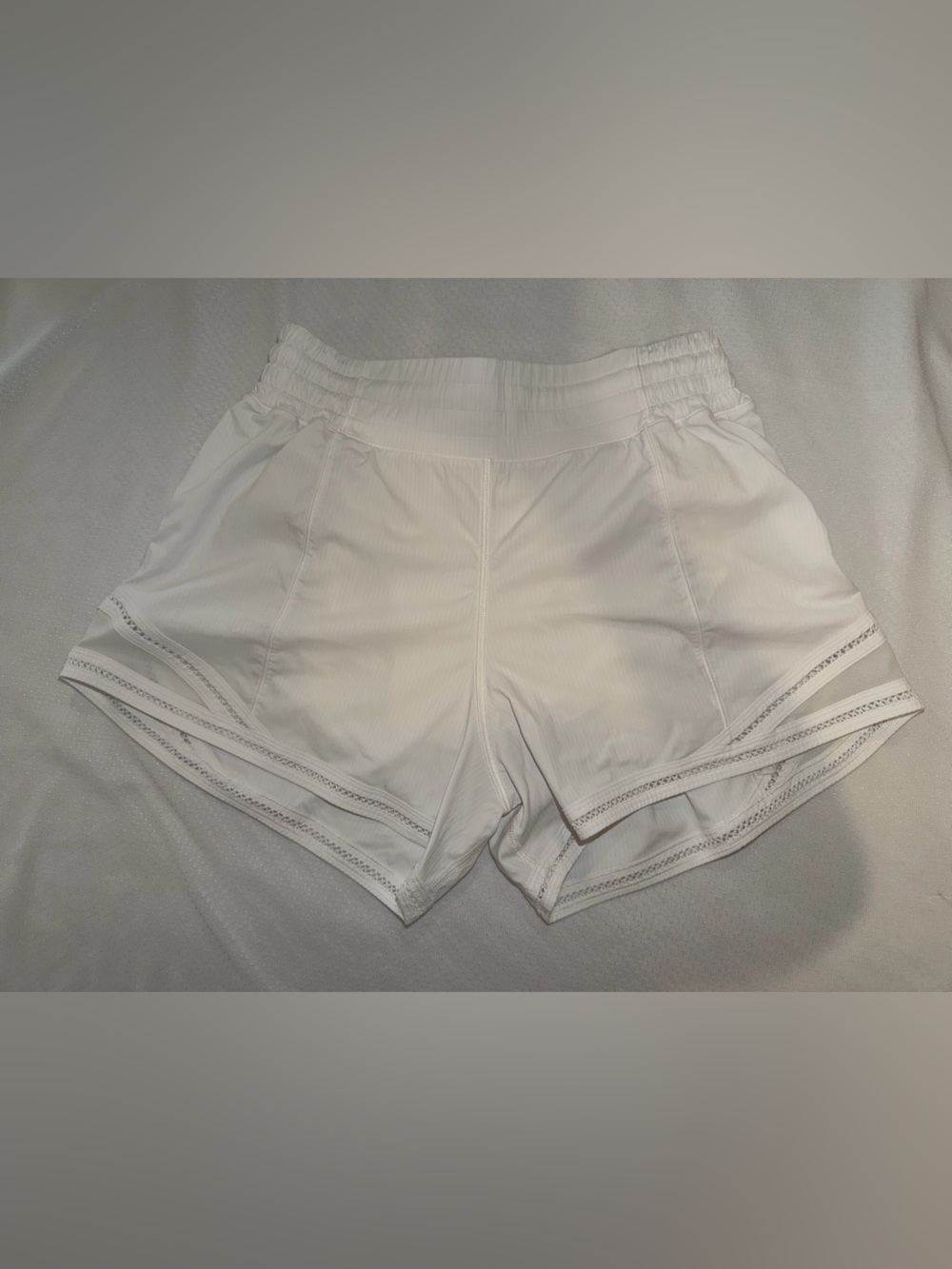lululemon athletica White Elastic-Waist Lounge Shorts